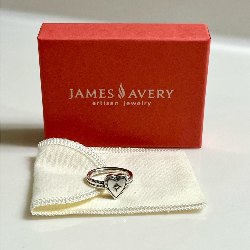 James Avery (retired) heart ring